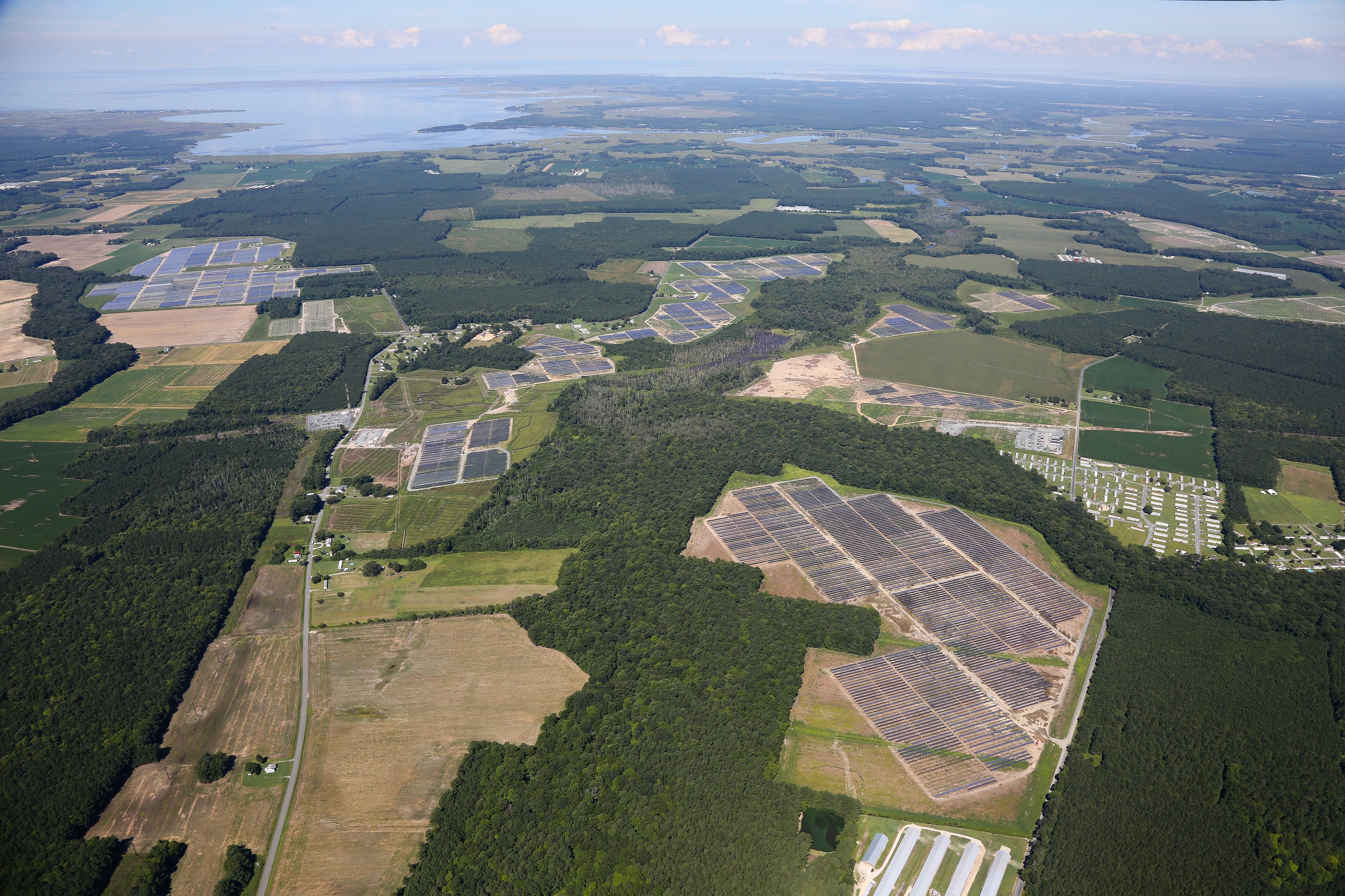 Amazon 80 MW Solar Farm in Accomack County VA